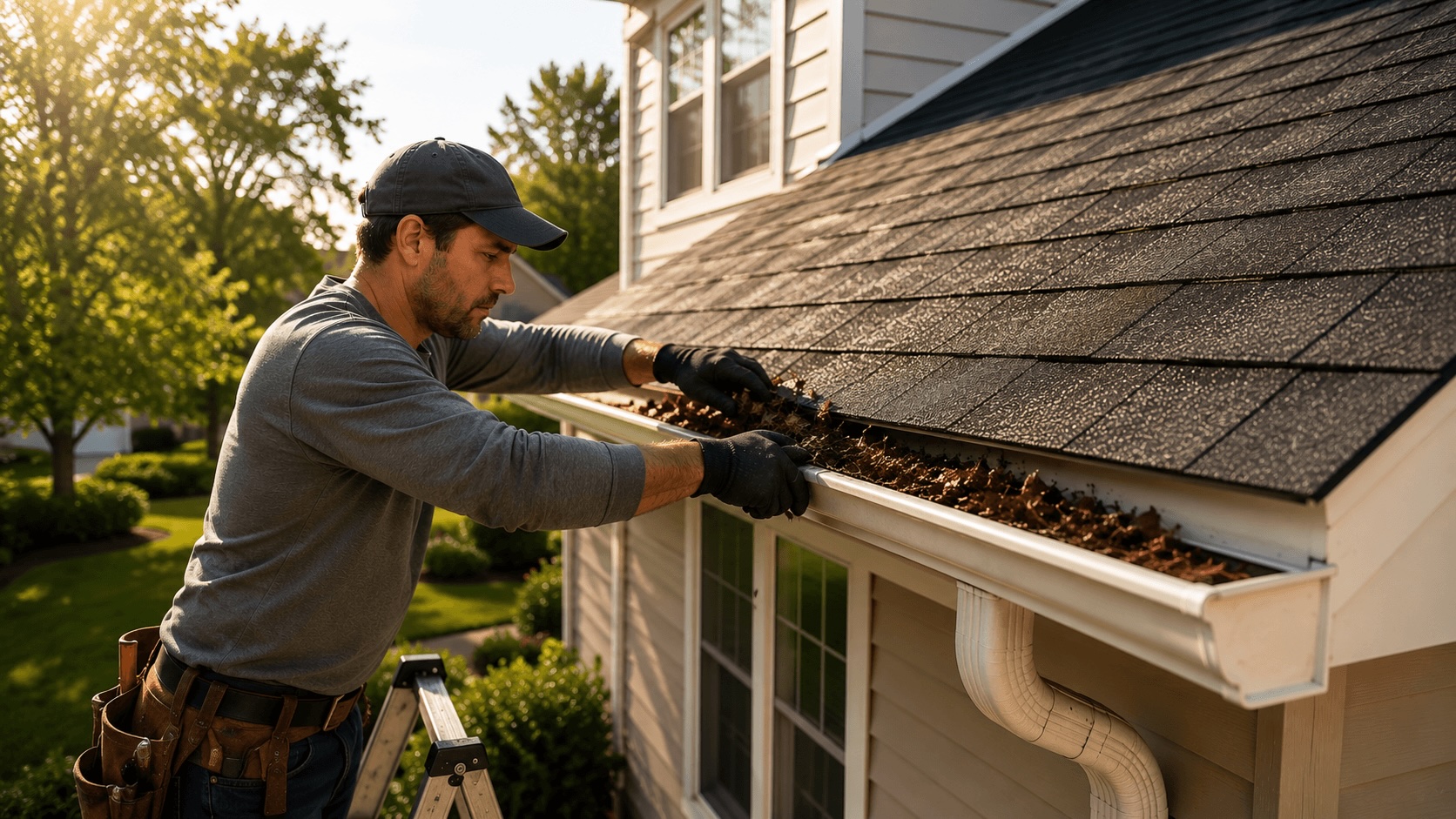 Homeowner reviewing home value and mortgage balance to calculate equity